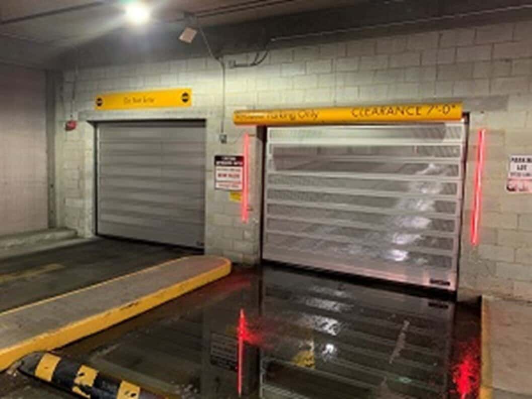 Parking High Performance Doors, Spectrum Facility Solutions, AZ
